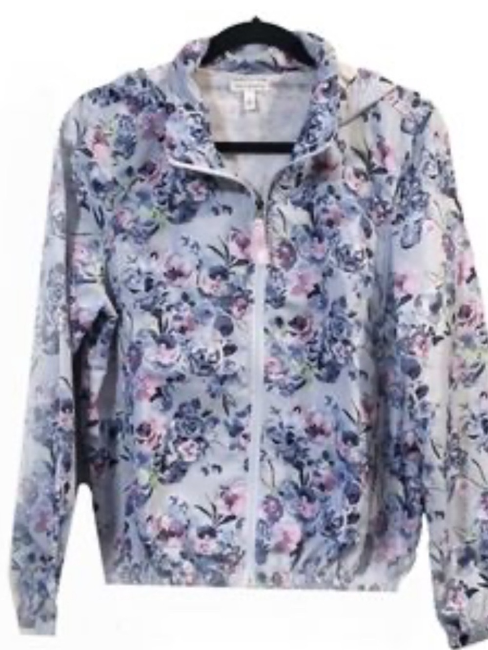 Vera Bradley lightweight packable rain jacket with hood L